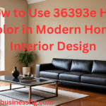 How to Use 36393e Hex Color in Modern Home Interior Design
