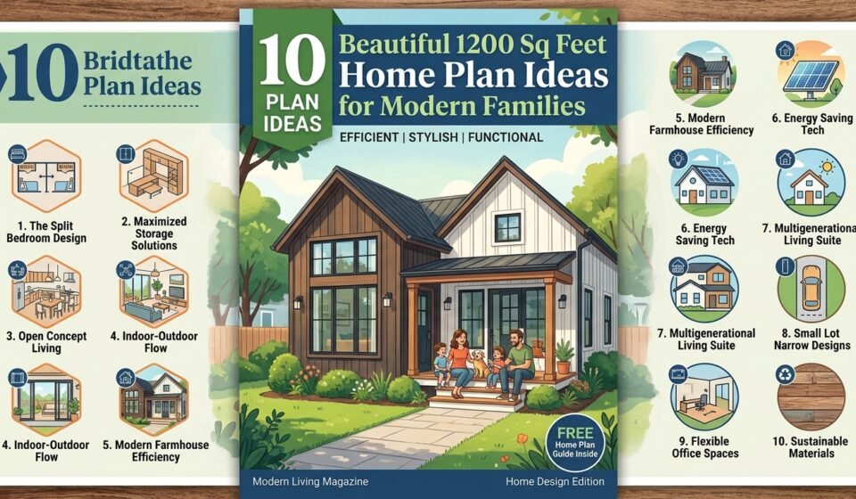10 Beautiful 1200 Sq Feet Home Plan Ideas for Modern Families