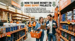 How to Save Money on Home Depot Home Improvement Projects