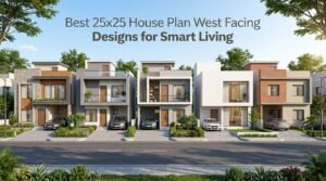 Best 25×25 House Plan West Facing Designs for Smart Living