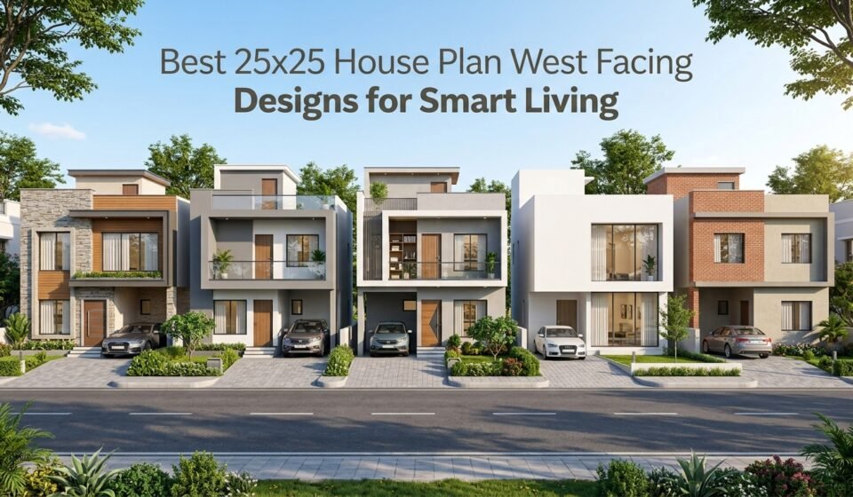 Best 25x25 House Plan West Facing Designs for Smart Living