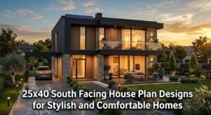 25×40 South Facing House Plan Designs for Stylish and Comfortable Homes