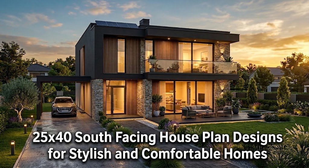 25x40 South Facing House Plan Designs for Stylish and Comfortable Homes