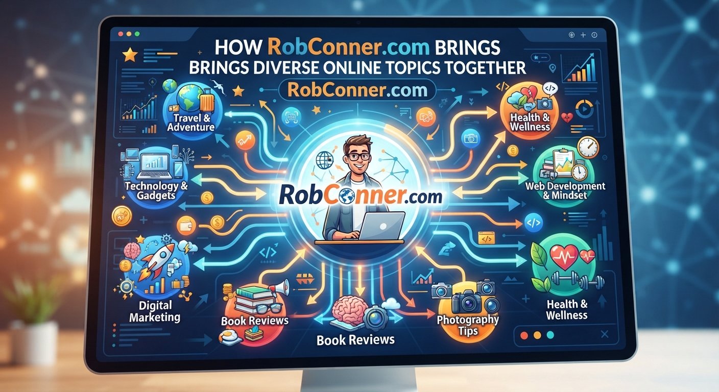 How RobConner.com Brings Diverse Online Topics Together